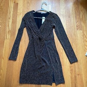 NEW BLACK SPARKLY DRESS